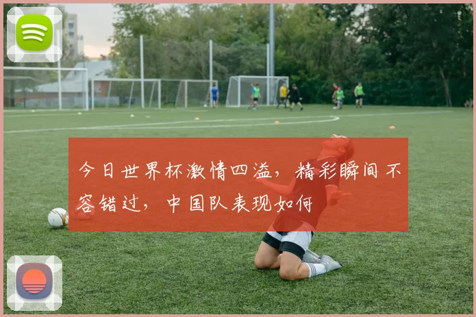 今日世界杯激情四溢，精彩瞬间不容错过，中国队表现如何